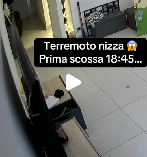 Tremblements de terre près de Nice: un internaute a filmé les secousses à son domicile, découvrez les images