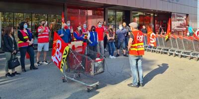 La vente des magasins Carrefour inquiète, des salariés varois se mobilisent
