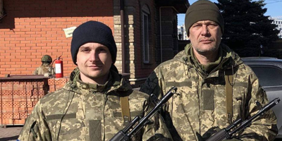 Guerre en Ukraine: dernier hommage à un père et son fils tués ensemble près de Bakhmout
