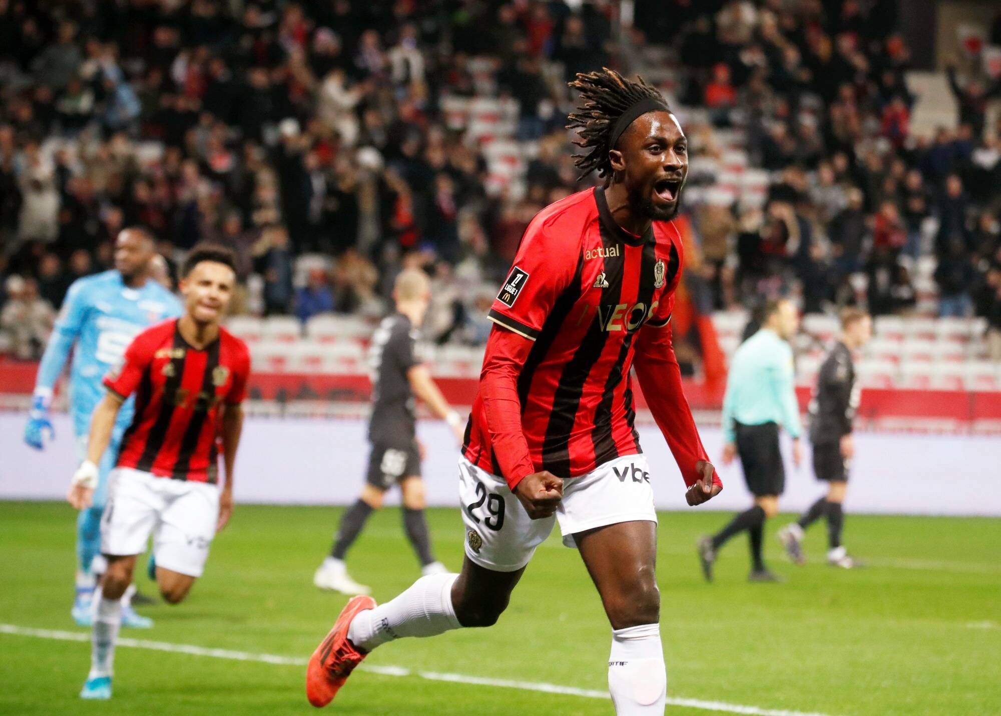 OGC Nice-Rennes (3-2): les notes des joueurs niçois