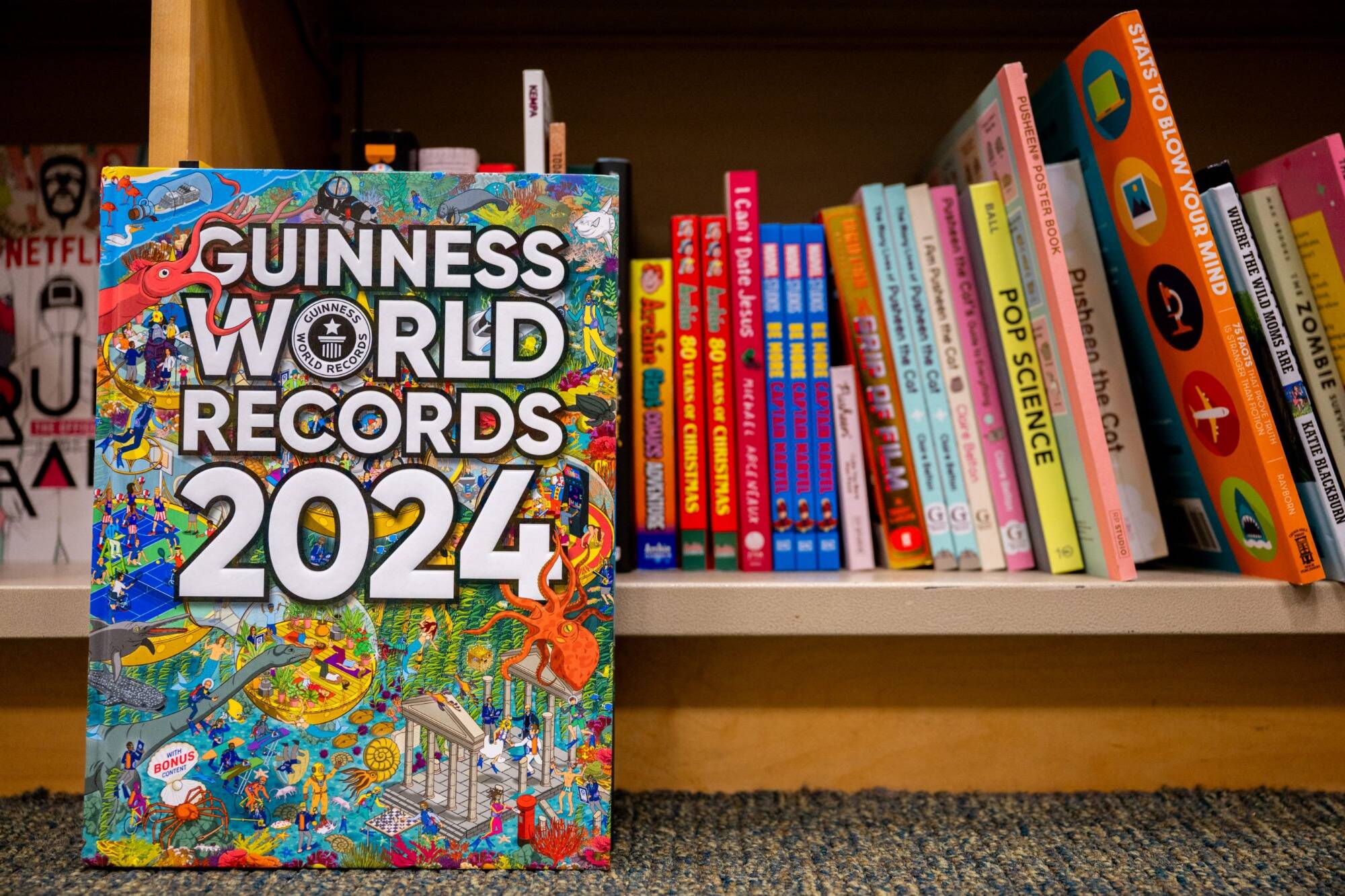 Le désormais mythique "Guinness des records" sort sa 70e édition, 250 pages d'exploits