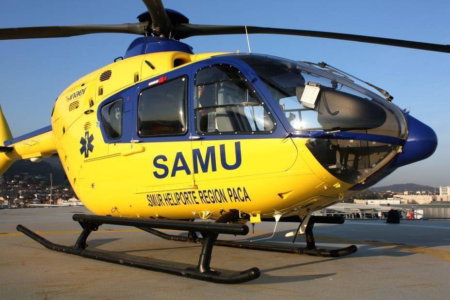 Le conducteur d'un deux roues héliporté vers un hôpital toulonnais après un grave choc avec une voiture dans le Golfe de Saint-Tropez