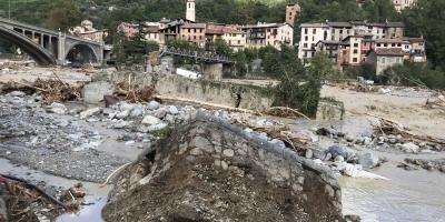 Chaussées effondrées, éboulements... Le point sur l'état des routes ce lundi matin dans les Alpes-Maritimes