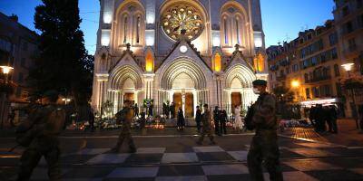 PHOTOS. Attentat de Nice: l'émouvante messe de la réparation de l'église Notre-Dame