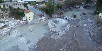 Plus d'un mois après la tempête, la commune de Fontan sera désenclavée à partir de mardi