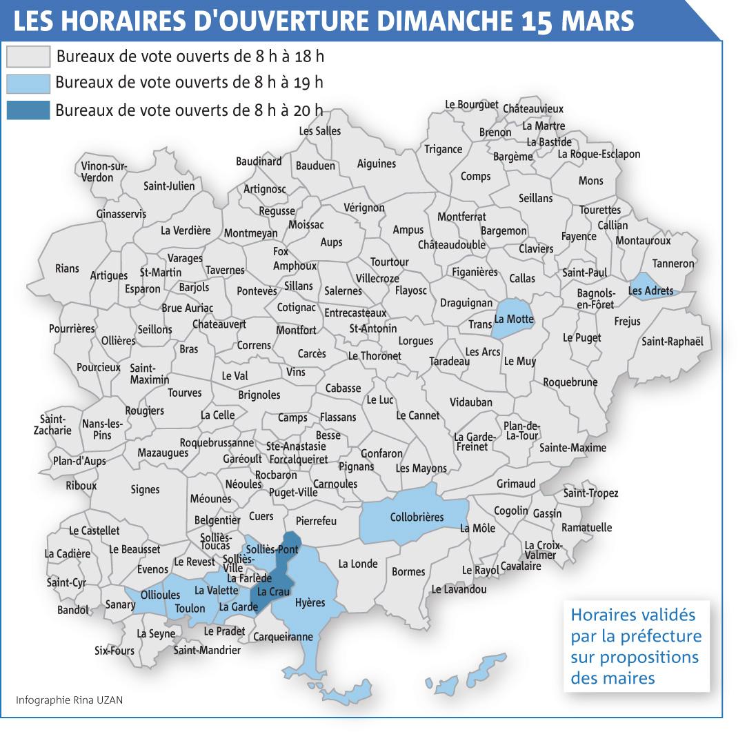 CARTE. Jusqu'à quelle heure peut-on voter pour les ...