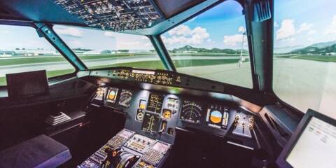 J'ai testé pour vous… un A320 sur simulateur de vol ! - Nice-Matin