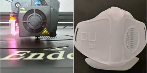 COVID-19 : un masque de protection N95 imprimable en 3D en seulement deux  heures