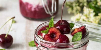 LA RECETTE DU JOUR. Cerises et mousse de mascarpone