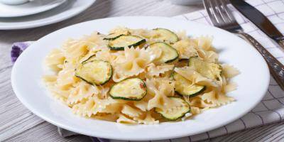 LA RECETTE DU JOUR. Farfalles aux courgettes