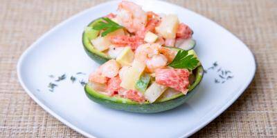 LA RECETTE DU JOUR. Avocats farcis aux crevettes