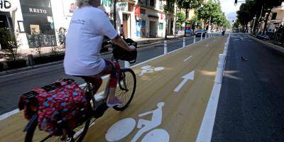 Ils lancent une pétition pour sauver la piste cyclable du bas du boulevard Gambetta à Nice
