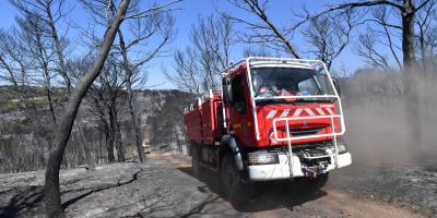 Incendie maîtrisé après huit départs de feu dans le Gard, la piste criminelle 