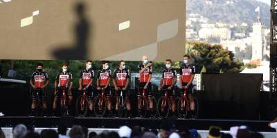 Tour de France à Nice: deux cas positifs au coronavirus dans l'encadrement de l'équipe Lotto