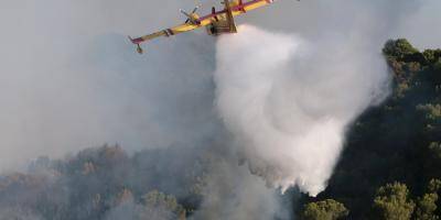 Cent hectares détruits par un incendie dans le Vaucluse, deux campings évacués