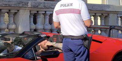 VIDÉO. Le champion de MMA Conor McGregor contrôlé au volant d'une sublime Lamborghini par la police de Monaco