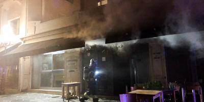 Un restaurant en partie détruit par un incendie à Nice