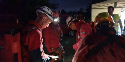 Un homme bloqué 110 mètres sous terre à Gourdon, un important dispositif de secours déployé