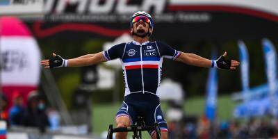 Julian Alaphilippe champion du monde de cyclisme sur route à Imola