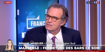 Renaud Muselier annonce avoir déposé un recours collectif contre la fermeture des bars et des restaurants à Aix-Marseille