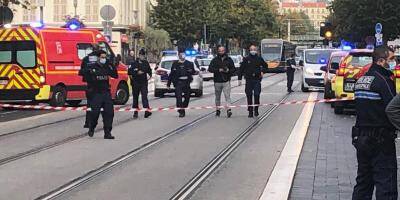 LIVE. Attaque à l'arme blanche et coups de feu en plein centre-ville, scène de panique à Nice