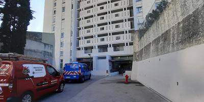 Feu d'appartement dans une tour de 18 étages à Toulon: un homme intoxiqué par les fumées