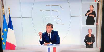 Covid-19: Emmanuel Macron annonce un couvre-feu de 21h à 6h en zone d'alerte maximale