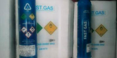 Une cargaison illégale de gaz hilarant saisie dans une voiture à La Seyne