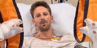 Miraculé après un terrible accident, Romain Grosjean devrait quitter l'hôpital mardi