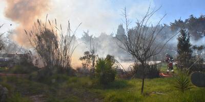 Plusieurs explosions et un incendie dans un mobil-home à La Londe