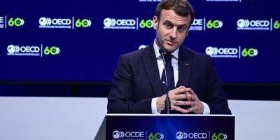 Pour les 60 ans de l'OCDE, Emmanuel Macron plaide pour la science et la coopération contre le complotisme