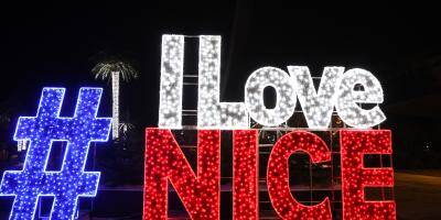 PHOTOS. Ça y est, les illuminations de Noël ont été allumées à Nice