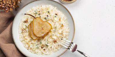 LA RECETTE DU JOUR. Risotto aux marrons et poire