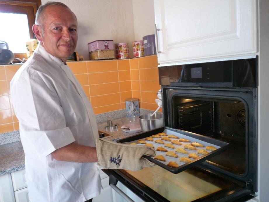 Fernand Blanqui et Alain Brandeis, ici en présence au centre de Sylvain Cristini, chef de secteur du Parc national du Mercantour.