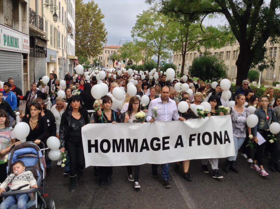 Le cortège, "apolitique" selon son organisateur, a rejoint le palais de justice de Toulon.