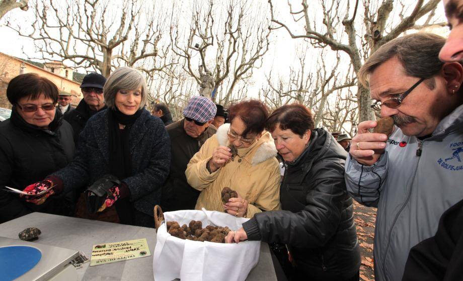 Marché aux truffes