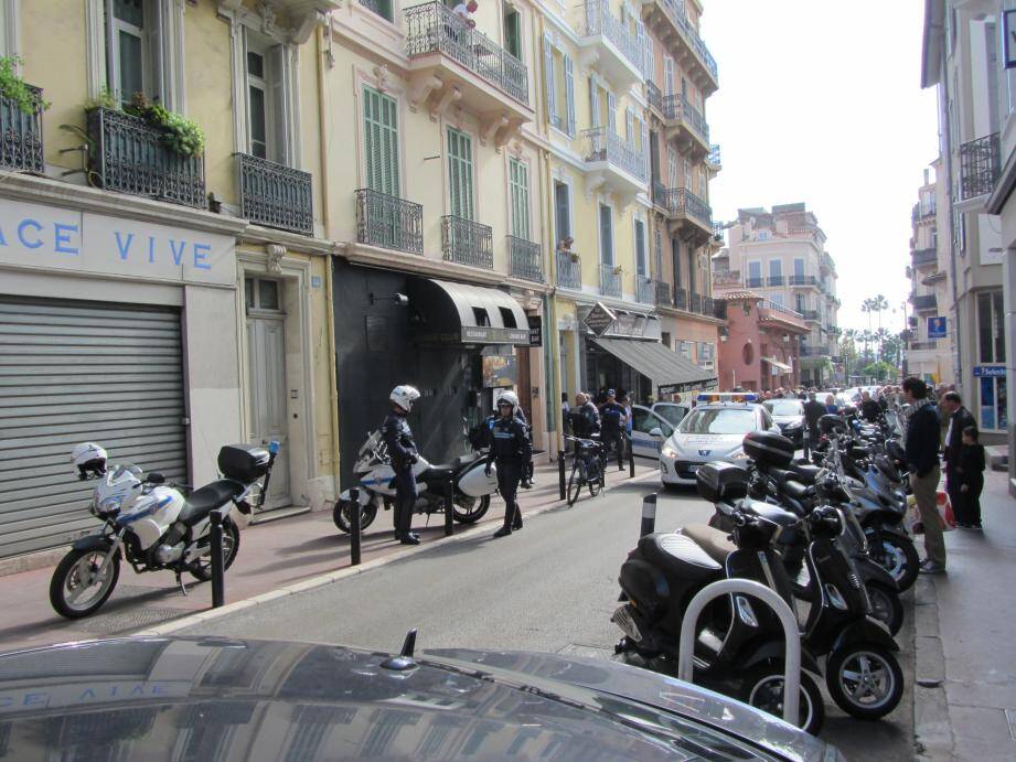 Les interventions de la police sont fréquentes rue Gazagnaire.