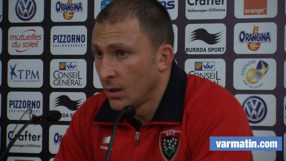 Mignoni: "Le RCT va s'accrocher jusqu'au bout"