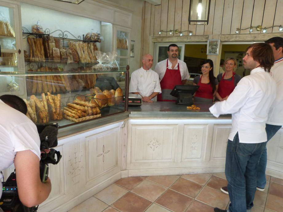 Les stars de la boulangerie ont pris leur temps pour déguster les produits du Maximois et écouter sa philosophie du métier.