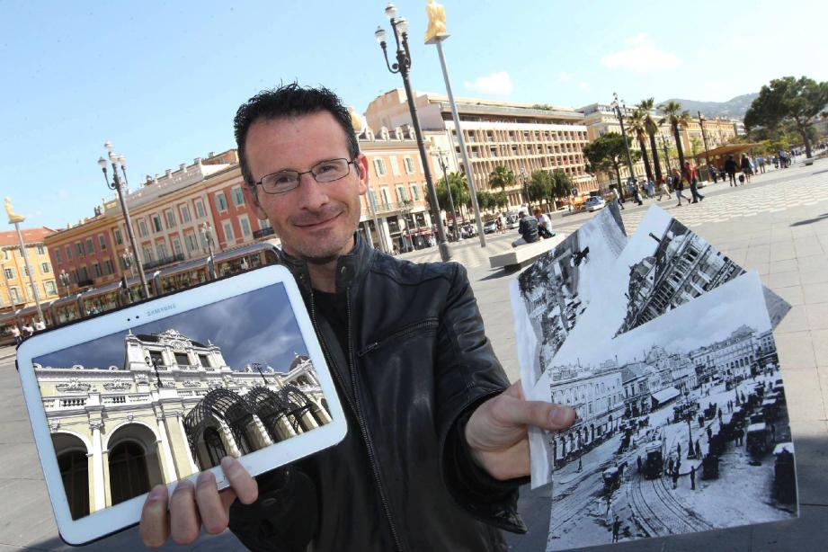 L'architecte Mario Basso a travaillé à partir de cartes postales.