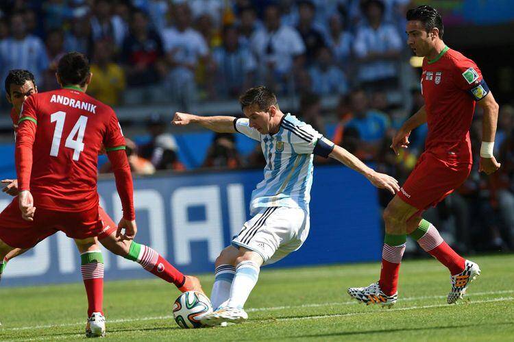 messi argentine iran coupe du monde mondial 2014 140621