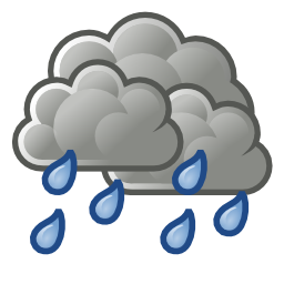 Illustration météo pluie