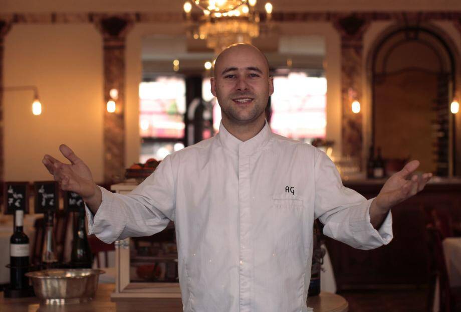 Lauréat de la dotation Gault et Millau, Antoine Gandon a repris Franchin le 1er août, animé par l'envie d'accueillir dans son propre restaurant.