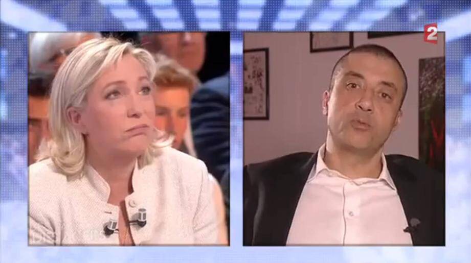 Marine Le Pen mourad boudjellal france 2 DPDA des paroles et des actes 140411