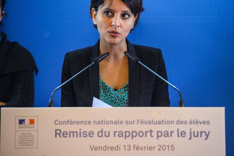 Vallaud-Belkacem remise rapport notes