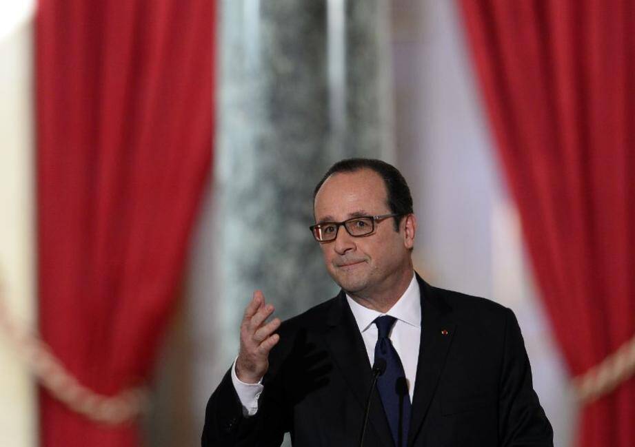 François Hollande portrait