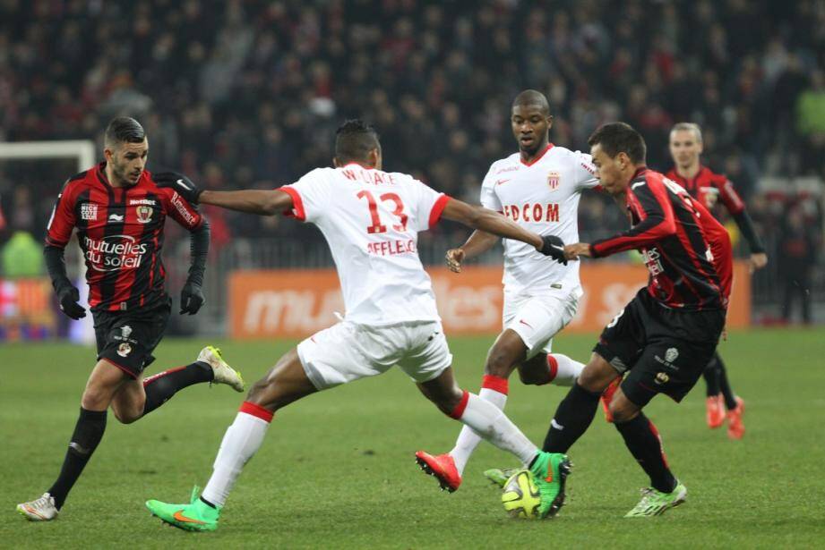 derby cote d'azur ogc nice as monaco allianz riviera 150220