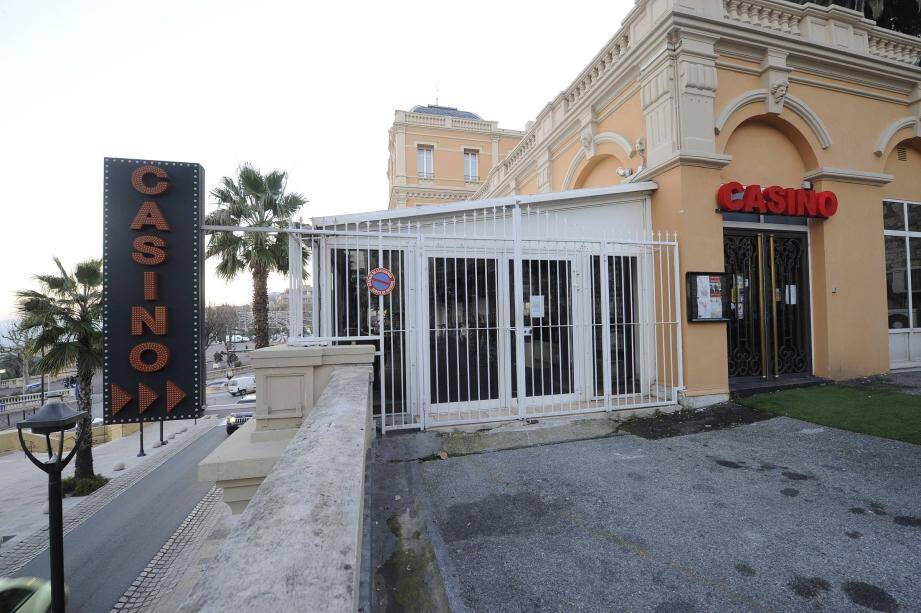 Les enseignes ne s'allumeront plus et les grilles resteront fermées au casino de Grasse.