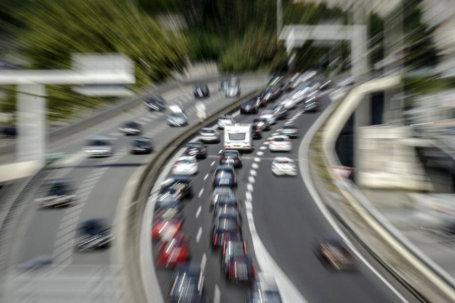 Autoroute floue