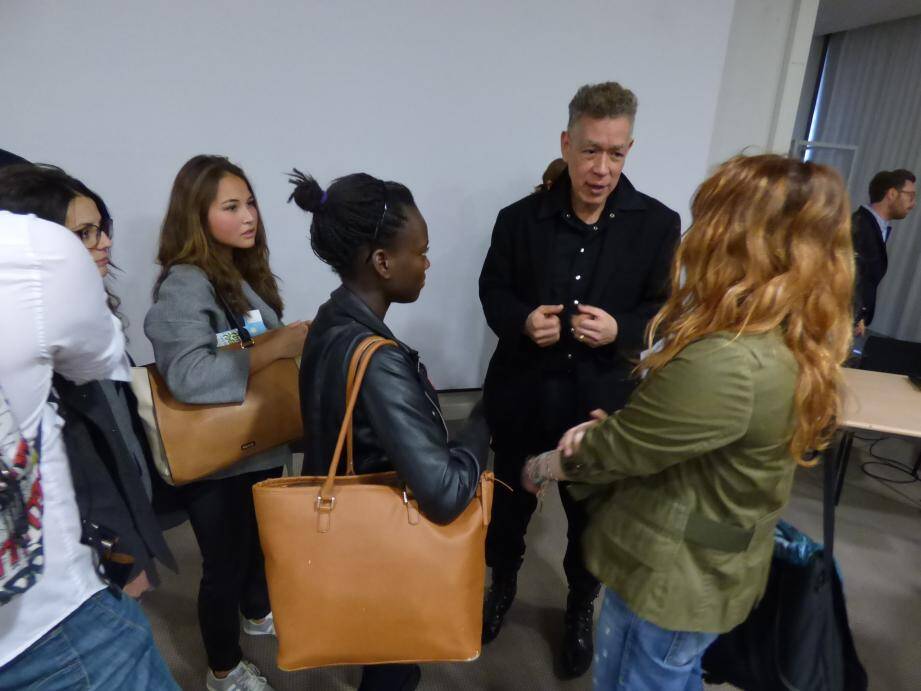 Rencontre Andres Serrano lycée de Vence